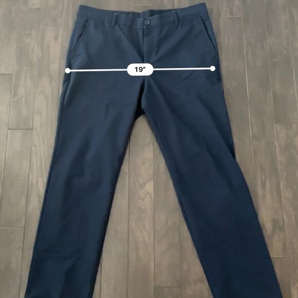 Alfani Blue 32W 30L Men's Chino Pants - Picture 12 of 14